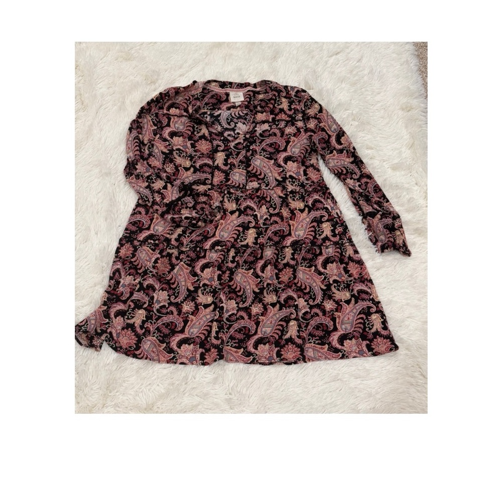 Knox Rose Paisley Print Mini Dress - Size Large (EUC)